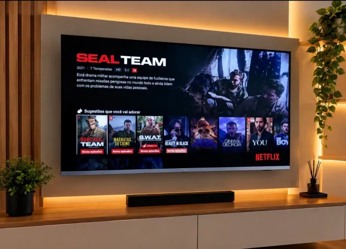 Tv smart 50 polegadas