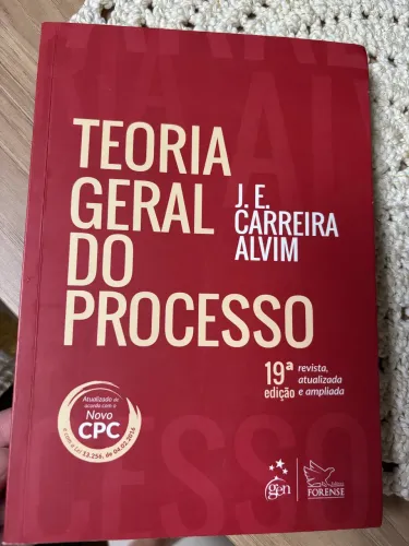 Teoria geral do processo J.E. Carreira Alvim