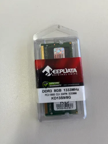 Memória RAM notebook DDR3 8G 1333MHz Keedata KD13S9/8G