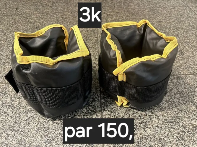 Caneleiras 3kg novas