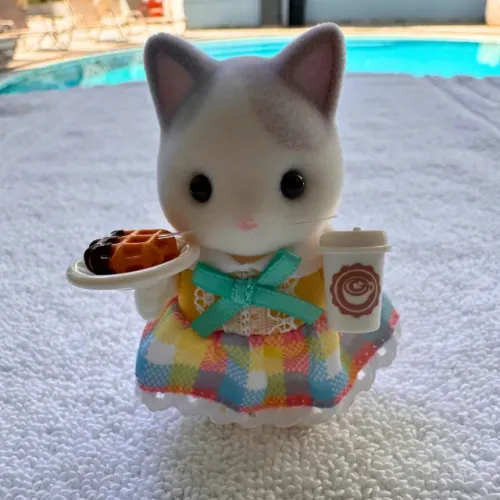 Gato de Leite Monica Sylvanian Families - Latte Cat
