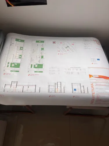 Impressão de autocad A1