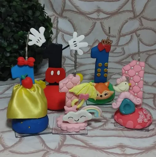 Velas de biscuit 