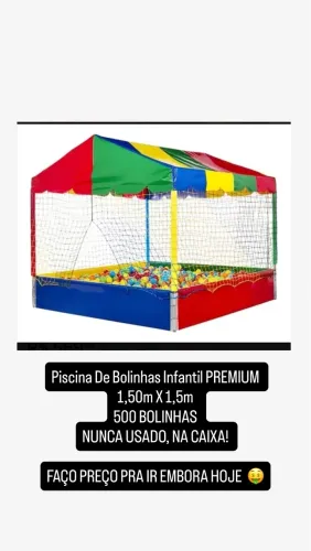 VENDO PISCINA DE BOLINHA PREMIUM 