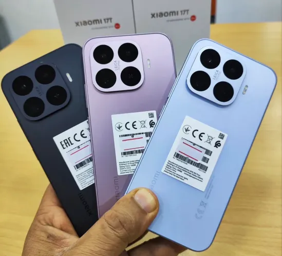 Xiaomi 17T 12GB+512GB Azul Preto Roxo