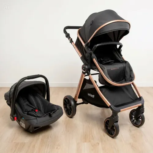 CARRINHO DE BEBÊ + BEBÊ CONFORTO (COMPLETO)