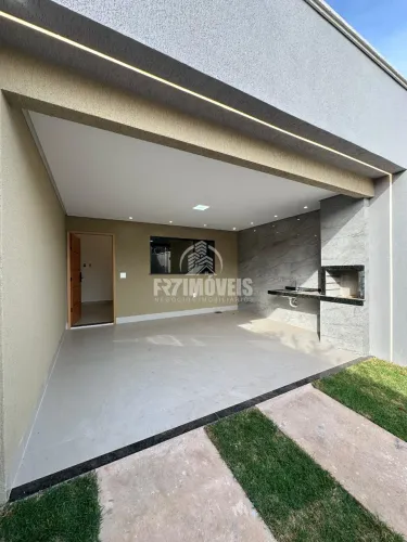 Casa de 3 quartos com automação no Jardim Bonanza, Goiânia, com pé-direito alto e acabamen
