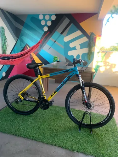 Bicicleta aro 29 com nota entrego