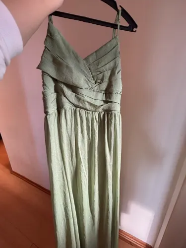Vestido festa verde