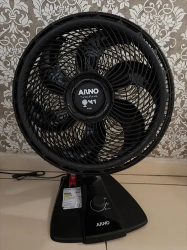 Ventolador 2 em 1 Arno 220 volta Black (Novo)