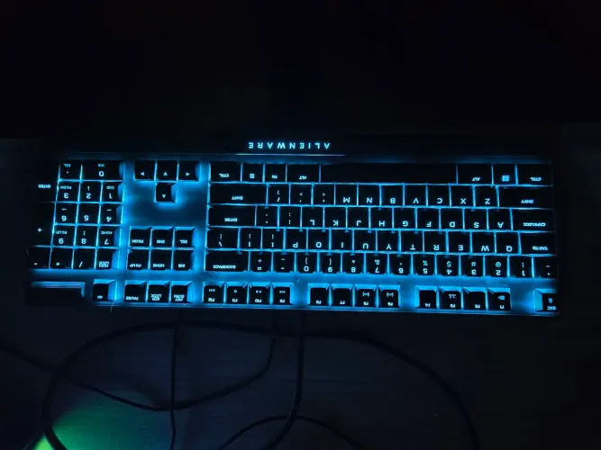Teclado Mecânico Gamer Alienware AW510K - Pouco Uso