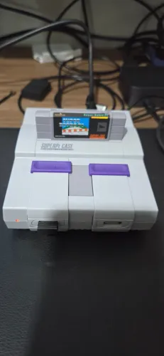 Raspberry Pi 3 Model B - Case Super Nintendo + Controle sem fio Super nintendo