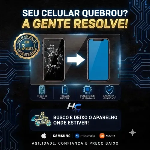 Seu celular quebrou?