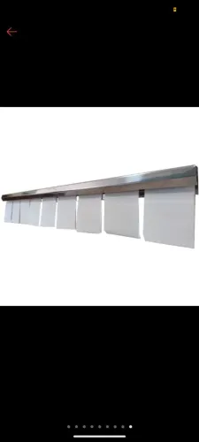2 porta comandas de 75 cm de aço inox 