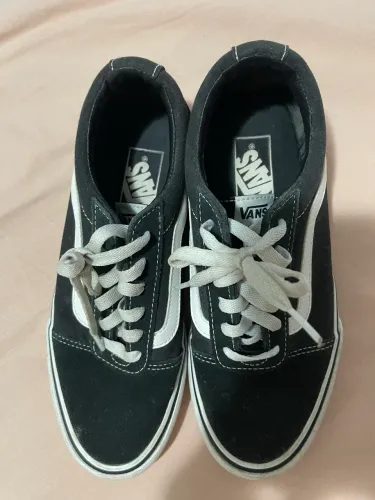 Tênis Vans Preto Feminino Original - Tamanho 38