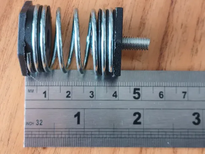 5 molas de compressão - amortecimento de pressurizador de água, reduz trepidação e barulho