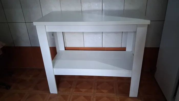 Bancada Branca de MDF 