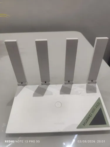 Roteador Huawei Wifi 6 AX2S AX1500 4 Antenas WS7000-42 Branco