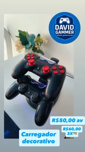 Carregador de controle PS4