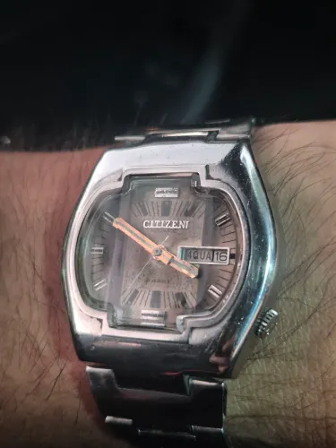Relógio CITIZEN AUTOMÁTICO 4-651201 Y   VINTAGE   -   REVISADO / ÓTIMO ESTADO