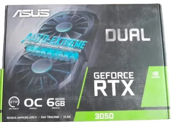 Asus RTX 3050 6gb