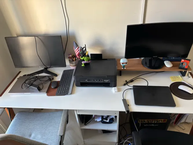 Mesa escritório 2 lugares