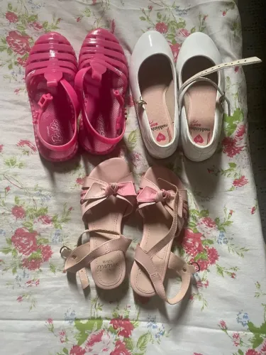 Combo sapatos infantis tamanho 29