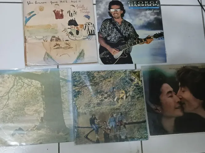 Lote Lps solos dos Beatles