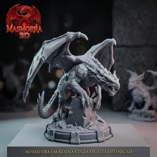 Dragões em Resina para D&d ou Pintura