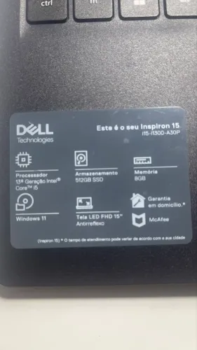 Notebook Intel i15-i1300-A30P