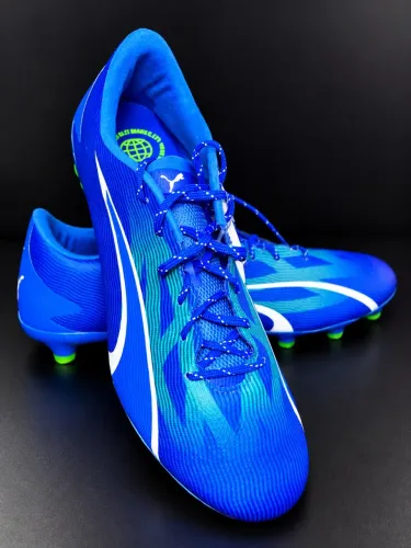 Chuteira Puma Ultra PRO - Campo Azul FG Nova Original