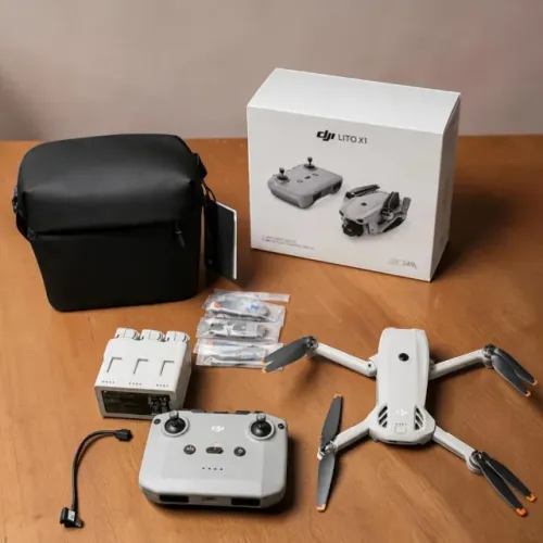 Drone DJI LITO X1 Novo Lacrado 15KM RANGE (03 Baterias e 01 Hub Carregamento) Garantia