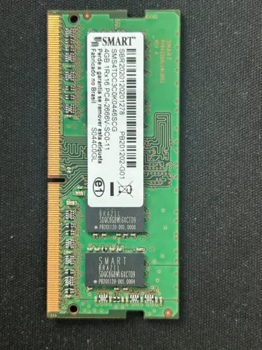 Memória RAM 4GB DDR4 2666MHz para Notebook Lenovo / SMART
