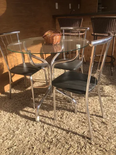 Vendo mesa de vidro