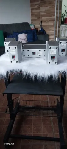 CONJUNTO DE CAIXAS ACÚSTICAS P/ HOME THEATRE DA SONY SEM SUB WOOFER (usado)