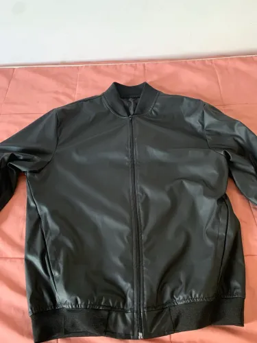 Jaqueta Courino Masculina Zara