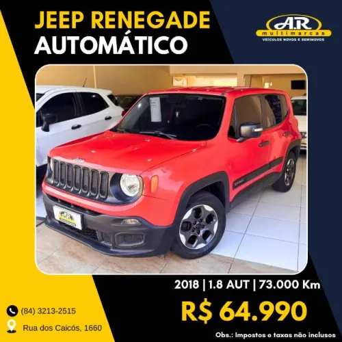 Jeep Renegade 1.8 4X2 Flex 16V Aut. 2018