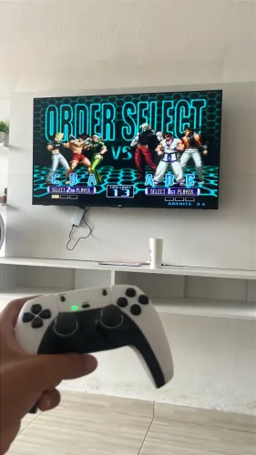 Game stick funcionando 100% com menos de 1 mês de uso 