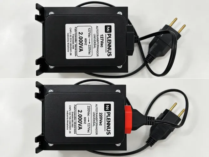 Autotransformador Plennus 2.000VA Bivolt ? 110/220V