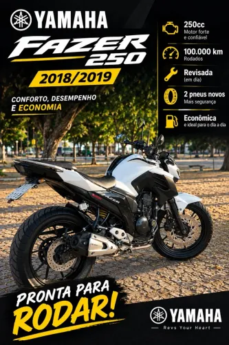 Yamaha Fazer 250 FZ25 2019