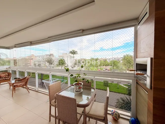 Recreio, Gleba A | 103m², 3 Quartos (2 Suítes), Varanda com Cortina de Vidro e 2 Vagas