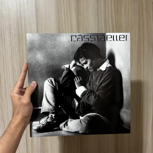 Disco de vinil LP duplo Cássia Eller 2 LP roxo marmorizado