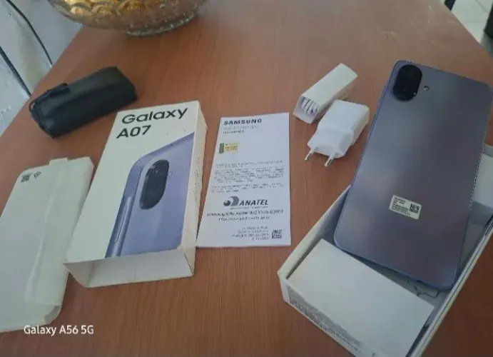 Samsung a07 128 lilás