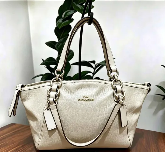 Bolsa coach dourada 