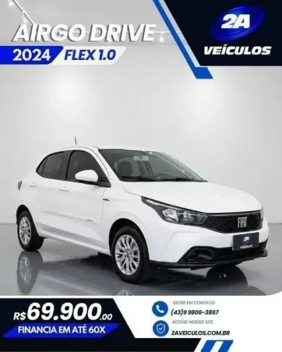 Fiat Argo Drive 1.0 6V Flex 2024