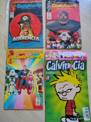 Gibis de personagens "diferentes", veja lista. Venda avulsa, preço por exemplar