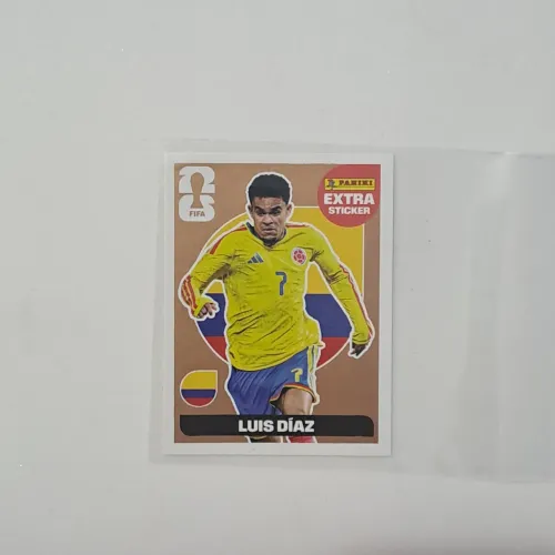 FIGURINHA EXTRA STICKER Luis Díaz BRONZE