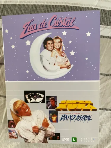 DVD box xuxa super Xuxa e lua de cristal