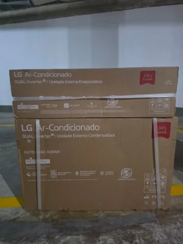 [NOVO/LACRADO] Ar Condicionado Split Inverter LG Dual Voice +AI 9000 BTUs
