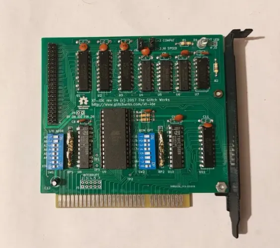 XT-IDE rev4 interface IDE para PC-XT, 286,368